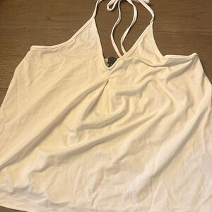 Banana Republic Factory Cream Halter Camisole